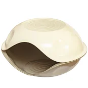 Будиночок-печера Georplast Duck Plain для котів і собак, 57×48×32 см, бежевий