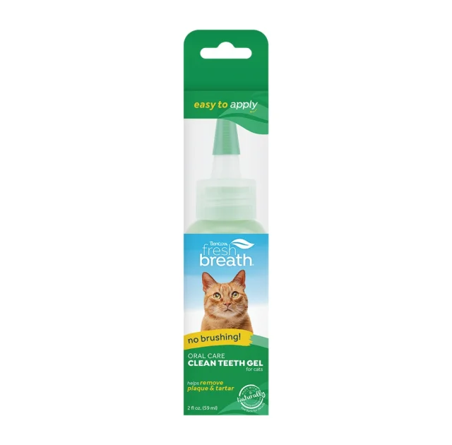 Гель для чистки зубов TropiClean Clean Teeth Gel для котов, 59 мл