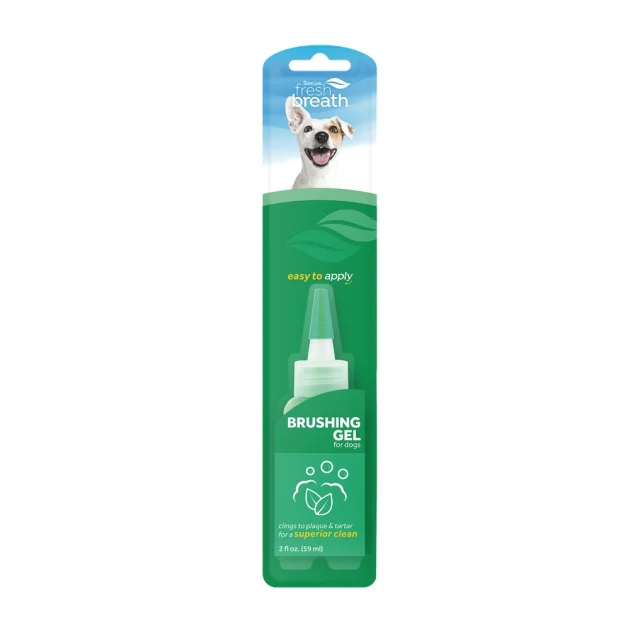 Гель для чистки зубов TropiClean Fresh Breath Brushing Gel для собак, 59 мл