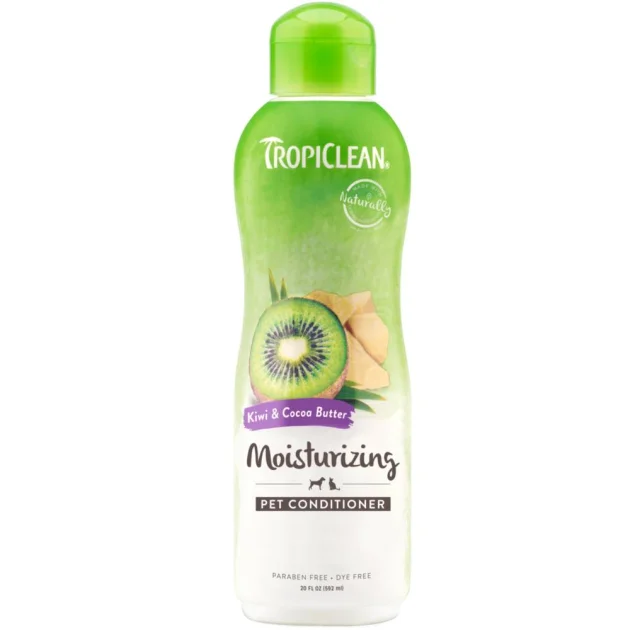 Кондиціонер TropiClean Kiwi & Cocoa Butter для відновлення сухої вовни для собак і кішок, 592 мл