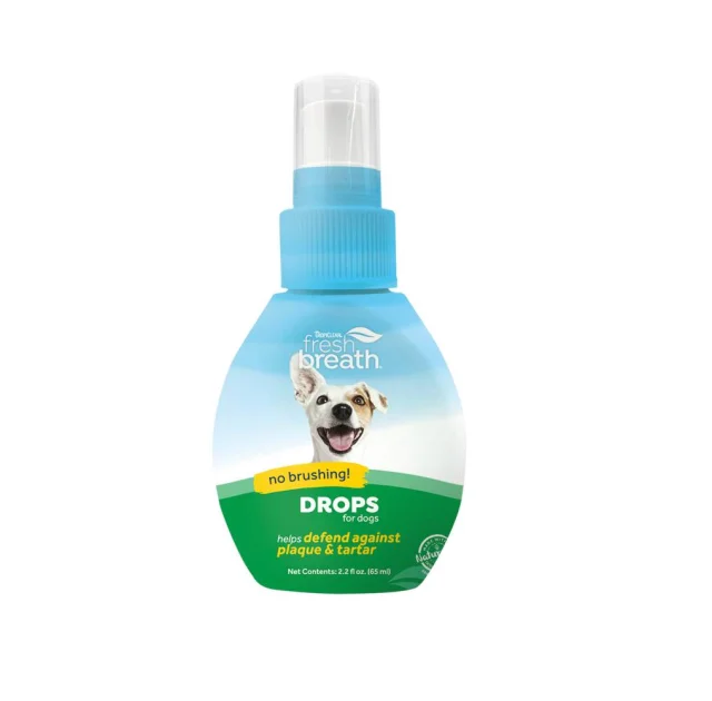 Краплі TropiClean Fresh Breath «Свіже дихання» для догляду за зубами і яснами для собак, 65 мл
