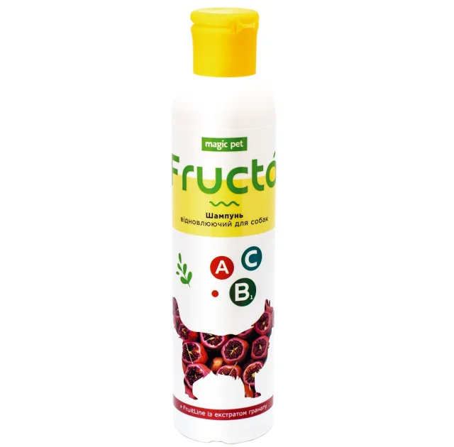 Шампунь Magic Pet Fruit Line Гранатовый, восстанавливающий для собак, 220 мл