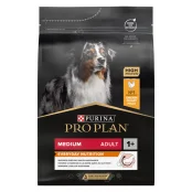 Сухий корм Purina Pro Plan Dog Medium Adult для собак середніх порід, з куркою, 3 кг