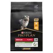 Сухий корм Purina Pro Plan Dog Medium Puppy OptiStart для цуценят середніх порід, з куркою, 3 кг