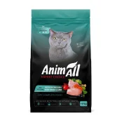 Сухий корм AnimAll для стерилізованих котів, з куркою та свіжою ягнятиною, 12 кг