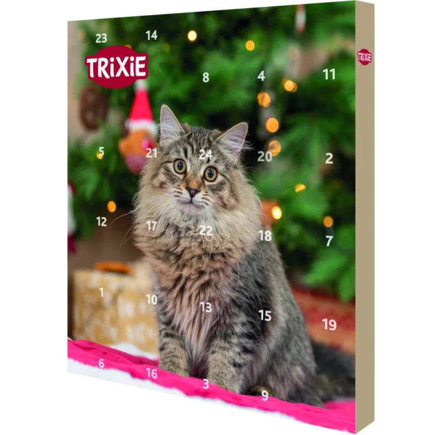 Адвент календар Trixie для котів, з ласощами, 30×34×3.5 см
