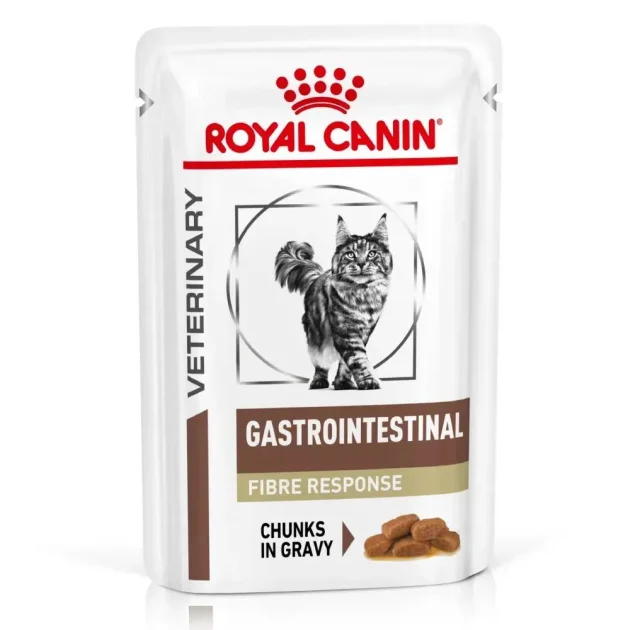 Влажный корм Royal Canin Gastrointestinal Fibre Response при нарушениях пищеварения у кошек, 85 г