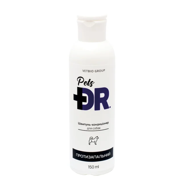 Противовоспалительный шампунь-кондиционер Dr.Pets для собак, 150 мл