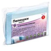 Щоденні пелюшки Magic Pet для собак, з ароматом лаванди, 45×60 см, 10 шт