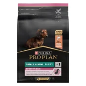 Сухой корм Purina ProPlan Puppy Small&Mini для щенков малых пород с чувствительной кожей, с лососем, 3 кг