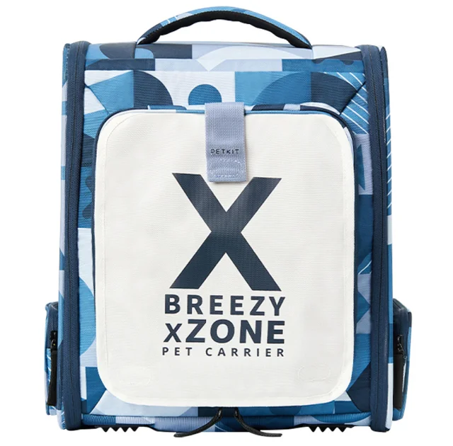Рюкзак-переноска Petkit Breezy Zone Blue для собак і котів, 35×27×43 см, блакитний