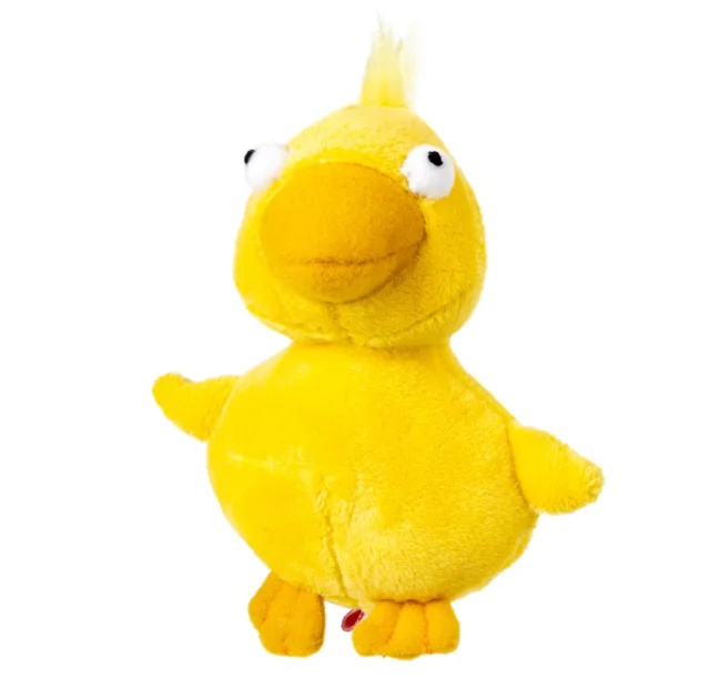 Іграшка для собак GiGwi Plush, Качка з пищалкою, плюш, штучне / тканина, МТХ, 11 см