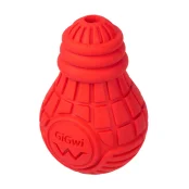 Іграшка для собак GiGwi Bulb Rubber, Лампочка резинова, гума, M, червона
