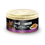 Влажный корм AnimAll Platinum для взрослых кошек, нежный паштет из утки, 70 г