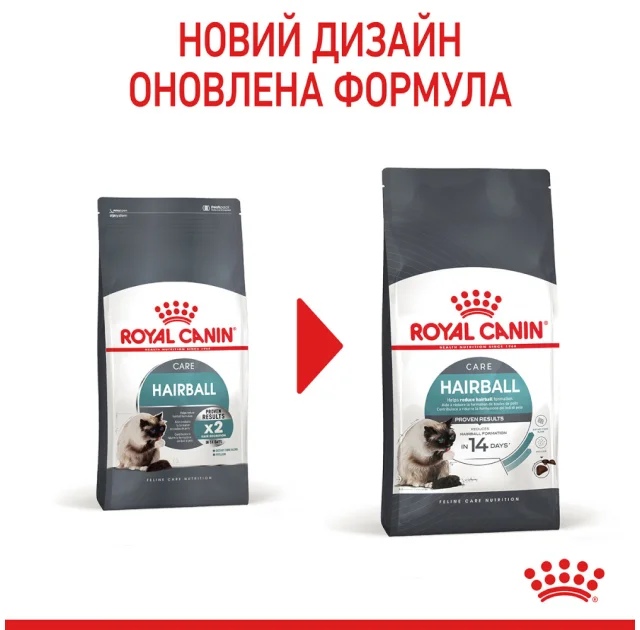 Сухий корм Royal Canin Hairball Care для виведення шерсті у кішок, 400 г