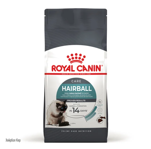 Сухой корм Royal Canin Hairball Care для выведения шерсти у кошек, 2 кг
