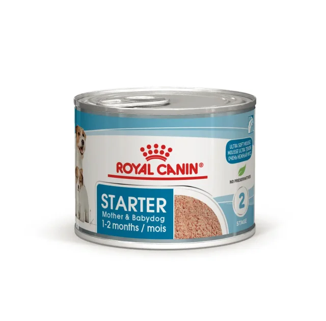 Вологий корм Royal Canin Starter Mousse для вагітних собак і цуценят, 195 г