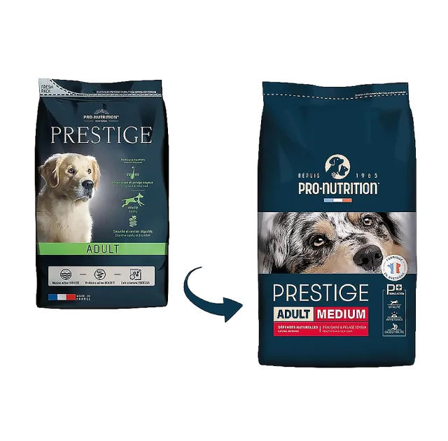 Сухой корм Pro-Nutrition Flatazor Prestige Adult Medium для взрослых собак средних пород, 15 кг