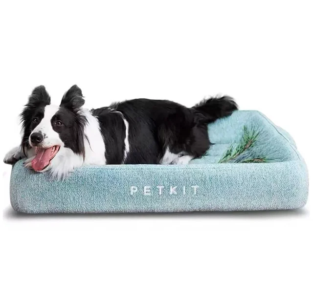 Лежанка Petkit Four Season Pet Bed New для собак, розмір S-M, 67×51×12.5 см, блакитна