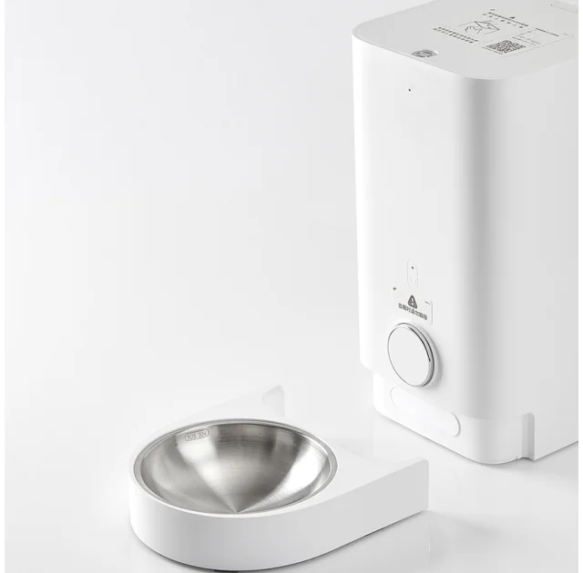 Смарт кормушка Petkit Smart Pet Feeder Mini Stainless Steel Bowl для собак и кошек, 2.8 л, белая