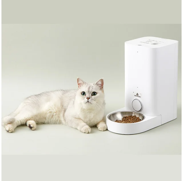 Смарт кормушка Petkit Smart Pet Feeder Mini Stainless Steel Bowl для собак и кошек, 2.8 л, белая