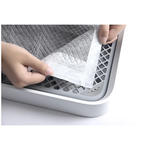 Туалет Petkit Pura Dog Toilet для собак, 52×39×4.7 см, серый