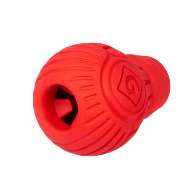Игрушка для собак GiGwi Bulb Rubber, Лампочка резиновая, резина, M, красная