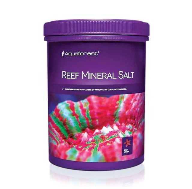 Соль не содержащая (NaCl) хлорид натрия Aquaforest Reef Mineral Salt, 800 г