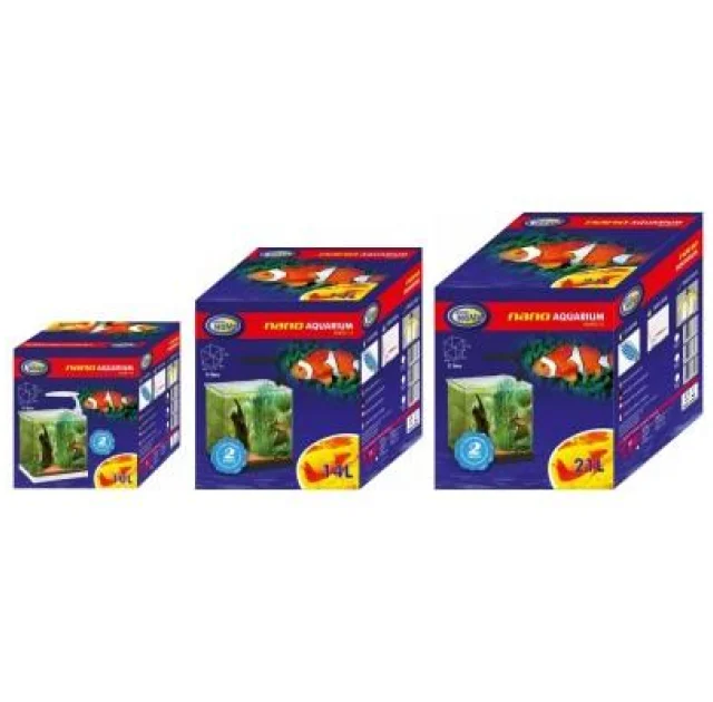 Аквариум Aqua Nova NANO LED белый, 14 л