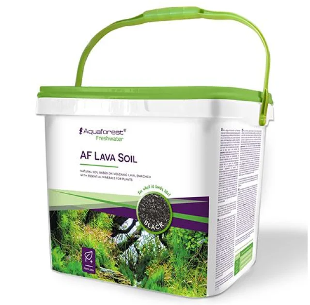 Субстрат для растений Aquaforest AF Lava Soil, чёрная, 5л.