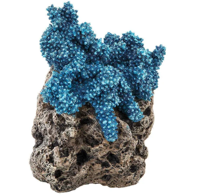 Декоративний корал з поліуретану Ferplast BLU 9134 Blue Coral для акваріумів