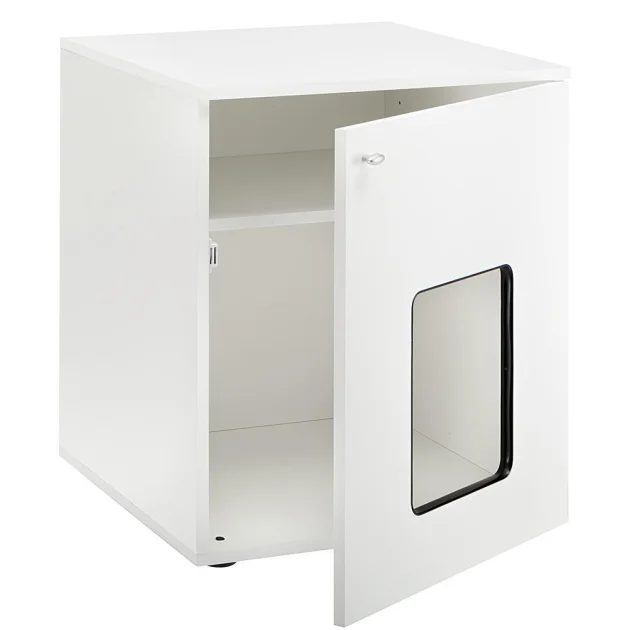 Деревянная тумба Ferplast Cat Cabinet для туалета и аксессуаров