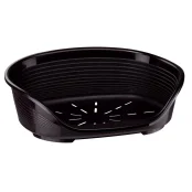 Пластиковый лежак Ferplast Siesta Deluxe 12 Black с антискользящим покрытием, 111×80.5×33.5 см