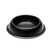 Ferplast Mira KC 70 Bowl Black металлическая окрашенная миска для собак и кошек, черная, 15,5 см