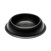 Ferplast Mira KC 72 Bowl Black металлическая окрашенная миска для собак и кошек, черная, 21 см