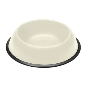 Ferplast Mira KC 76 Bowl White металлическая окрашенная миска для собак и кошек, белая, 25,5 см