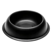 Ferplast Mira KC 78 Bowl Black металлическая окрашенная миска для собак и кошек, черная, 28 см