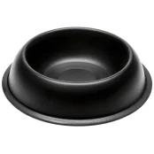 Ferplast Mira KC 80 Bowl Black металлическая окрашенная миска для собак и кошек, черная, 32,5 см