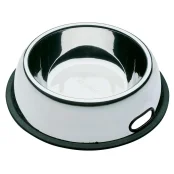 Ferplast NOVA KC 80 Миска металева з захистом проти ковзання 2,4л.