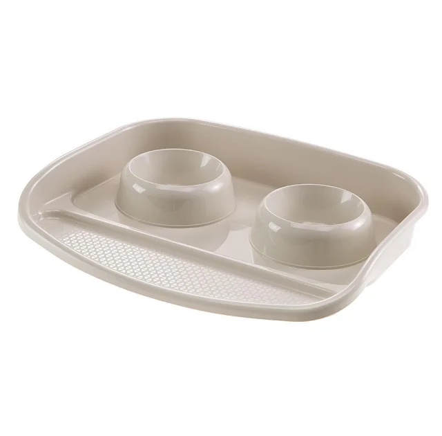 Ferplast Lindo Tray & Bowls Entry Level подставка под миску для животных, 300 мл