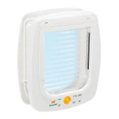 Ferplast Swing 9 Set White дверцята для великих кішок і маленьких собак, 4 варіанти закриття, 26,2x10,2x31,2 см