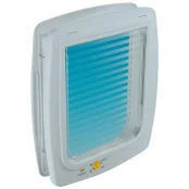 Ferplast Swing 15 Tunnel White дверцята для собак і кішок біла, 41,2x9,6x48,2 см