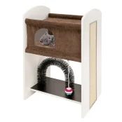 Ferplast Cat Tree Leo меблі для котів з ігоровой зоною і кігтеточкою, 50x37x84 см