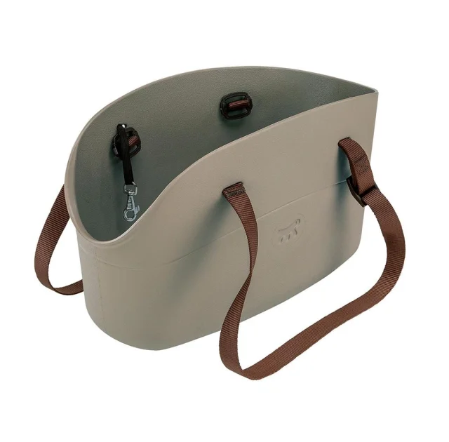 Сумка-переноска Ferplast With-Me Bag Small Rock для мелких собак до 8 кг, серая, 35×14×22 см