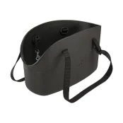 Сумка-переноска Ferplast With-Me Bag Small Black для мелких собак до 8 кг, чёрная, 35×14×22 см