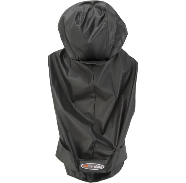 Плащ-дождевик Ferplast Trench Black TG 34 для собак, черный, 34 см
