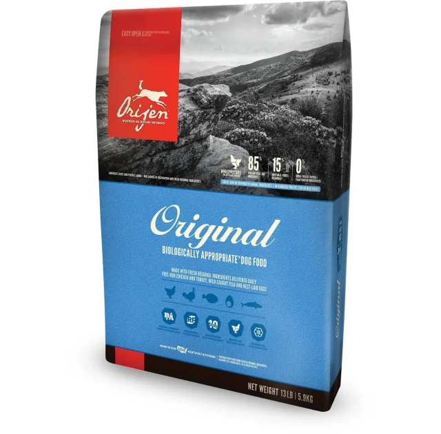 Сухой корм Orijen Original Dog со вкусом курицы и индейки для собак всех пород и возрастов, 6 кг