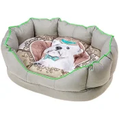 Лежанка из синтетической ткани Ferplast Fiore 50 Bedding Sir Dog, 45×35×17 см