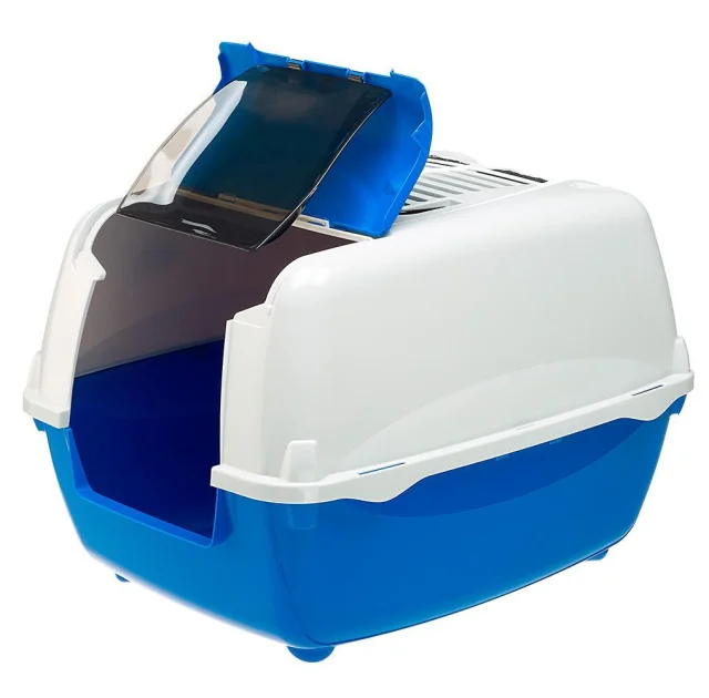 Лоток с открывающимся люком Ferplast Toilet Home Bella Cabrio для кошек, 43,5x56x38 см