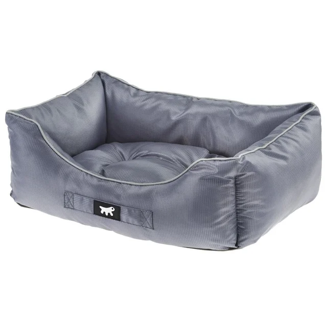 М'який диван Ferplast Jazzy 50 Bedding Grey для собак, сірий, 55×45×20 см